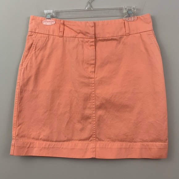 Vineyard Vines chino skirt- peach - Picture 1 of 5